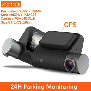70mai Pro Auto Dash Cam 1944P ADAS Car Dvr Dash Camera 70 mai Dashcam Voice Control 24H Parking Monitor Vehicle Video Recorder