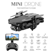 Load image into Gallery viewer, XKJ 2020 New Mini Drone 4K 1080P HD Camera WiFi Fpv Air Pressure Altitude Hold Black And Gray Foldable Quadcopter RC Drone Toy
