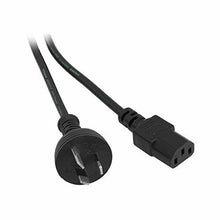 Load image into Gallery viewer, Australian, New Zealand Plug to IEC C13 Female Power Cord Cable 1.5M for Desktop Printers Monitors etc AC250 16A
